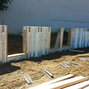 split rock commercial project prefabricated concrete walls