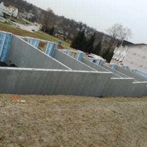 Precast Foundation project Hanover PA