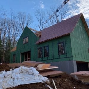 precast foundation for custom home in Annapolis, MD