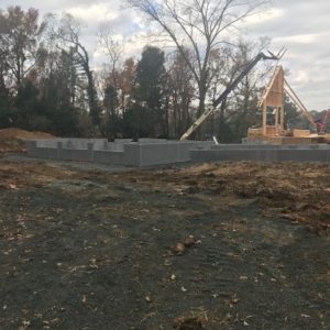 precast foundation installation in Annapolis, MD