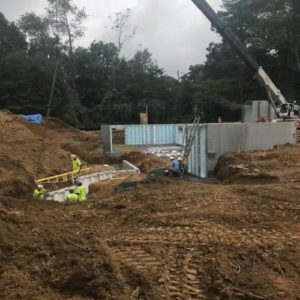 precast foundation installation in Annapolis, MD