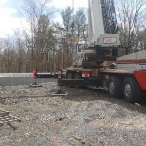 Precast Foundation Installation in Ravena, NY
