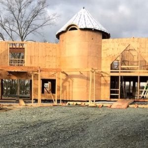 custom home in annapolis maryland with precast foundation