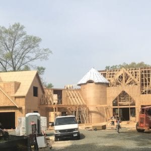 custom home with precast foundation