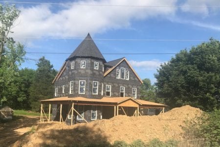 Custom home built with precast foundation in Lovettsville, VA