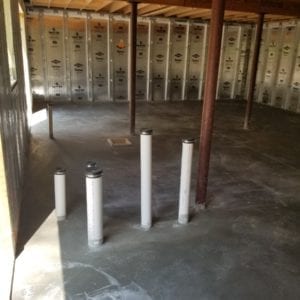 precast foundation for residential project in granby ct