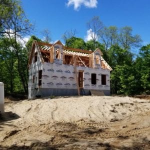 precast foundation for residential project in granby ct