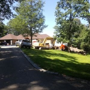 precast foundation for home addition in warwick, NY