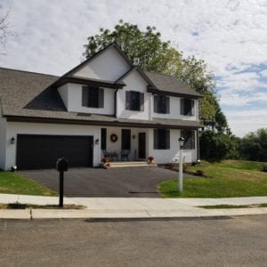 new home in high meadow development in manheim township, pa