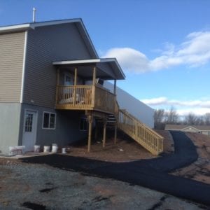 Newly built synagogue in South Fallsburg, NY