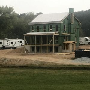 Farmhouse project in Hampstead MD-