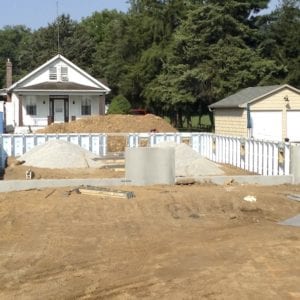 River house project in Wrightsville, PA.