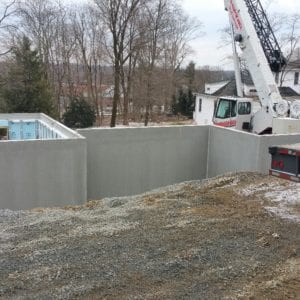 new canaan, ct precast foundation