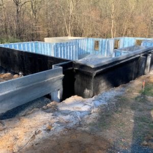 Precast foundation in Phoenix, Maryland